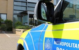 Police car photograph