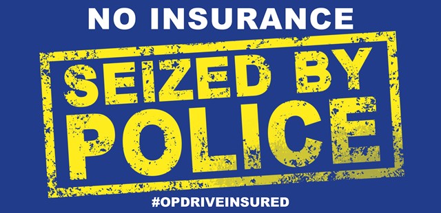 Police launch national campaign to protect road users from uninsured drivers